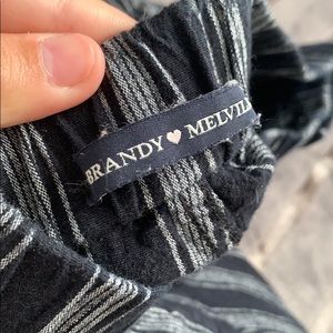 cute brandy flowey striped pants